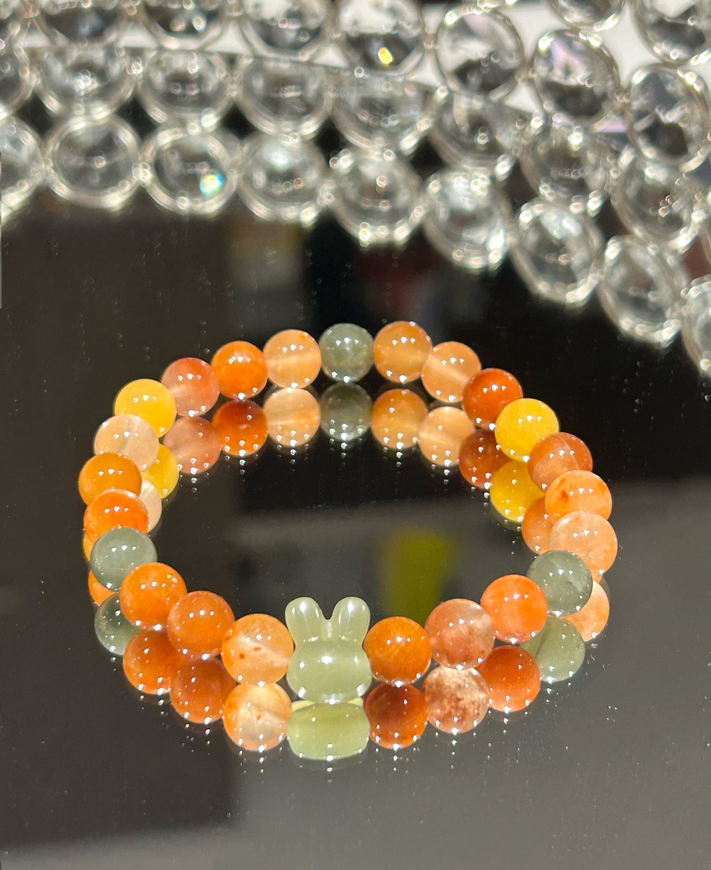 Hetian Jade Bunny Bracelet